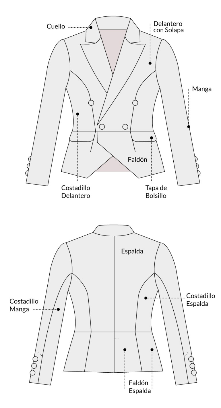 geometralBLAZERbalmain