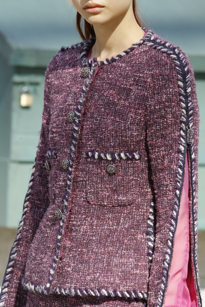 Chaqueta Manga Tres Cuartos Chanel Multicolor